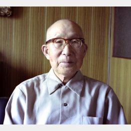 「護憲派将軍」とも呼ばれた遠藤三郎元陸軍中将、軍需省航空兵器総局長官、日中友好元軍人の会代表幹事（1976＝昭和51＝年9月19日撮影）／（Ｃ）共同通信社