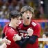 高橋藍（左）とともにティリ監督からの期待が高かった佐藤駿一郎（Ｃ）共同通信社