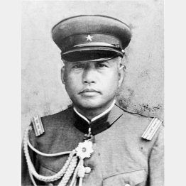石原莞爾陸軍中将（Ｃ）共同通信社