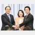やっぱり同床異夢（右から小川淳也・中道改革連合代表、竹谷とし子・公明党代表、水岡俊一・立憲民主党代表）／（Ｃ）日刊ゲンダイ