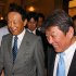 一般には影が薄い茂木外相（右）と濃い麻生副総裁（Ｃ）日刊ゲンダイ