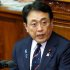 笑いながら怒る人（赤沢亮正経産相）／（Ｃ）日刊ゲンダイ