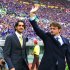 2002年W杯のダバディ氏とトルシエ元監督（Ｃ）Norio ROKUKAWA／office La Strada