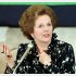 自己陶酔の極み（サッチャー英首相＝1982年当時）／（Ｃ）共同通信社