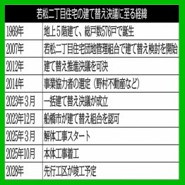 一気に加速したのは竣工から50年経った2020年ごろ（Ｃ）日刊ゲンダイ