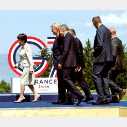 だけども、G7エビアン・サミット中、高市首相は眼中にない様で…（Ｃ）ロイター