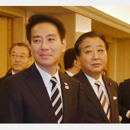 責任は重い（前原氏＝左と野田氏）／（Ｃ）日刊ゲンダイ