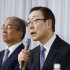 旧統一教会の田中元会長（Ｃ）共同通信社