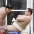 マイペース調整（豊昇龍）／（Ｃ）共同通信社