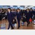 2日に帰国した塩貝（中）／（Ｃ）日刊ゲンダイ