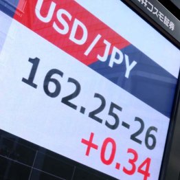 39年半ぶり162円台（Ｃ）日刊ゲンダイ