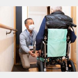 手すりを付ける技術が事業の扉を開いた（提供写真）