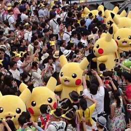 ポケモンは世界中で大人気（Ｃ）日刊ゲンダイ
