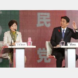 希望の党は安倍自民に歯が立たず（Ｃ）日刊ゲンダイ