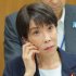 形容しがたい目力（高市首相）／（Ｃ）日刊ゲンダイ