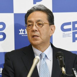 立憲は反対を決めた（水岡俊一代表）／（Ｃ）日刊ゲンダイ