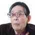 取材中におどける欽ちゃん（Ｃ）日刊ゲンダイ