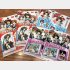 100円ショップで販売されている「涼宮ハルヒの憂鬱」のグッズ（提供）山内貴範さん