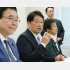 発言する議長の自民党・小野寺五典税調会長。超党派「社会保障国民会議」の実務者会議（Ｃ）共同通信社