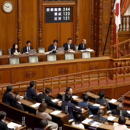 スジ悪の法律が成立（Ｃ）日刊ゲンダイ