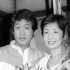 欽どこで共演した真屋順子さんと（Ｃ）共同通信社