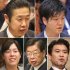 （左から時計回り）黄川田こども担当相、鈴木農相、松本文科相、平口法相、小野田経済安保相（Ｃ）日刊ゲンダイ