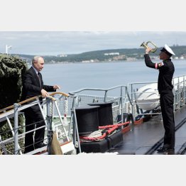 きょう（13日）、ロシアのプーチン大統領は島に入島（写真は、サハリン〈樺太〉）。北方領土について、あらためて「第2次大戦の結果による現実」と強く主張（Ｃ）ロイター／Sputnik