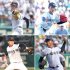 （左上から時計回りに）横浜の織田翔希、大分商の平田玲翔、沖縄尚学の末吉良丞、中京の鈴木悠悟の4投手（Ｃ）日刊ゲンダイ