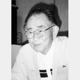 私の取材に初めて応じた煙石学（Ｃ）共同通信社
