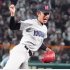 マウンドで吠える織田翔希（Ｃ）日刊ゲンダイ