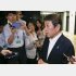 外務省にノズドレフ駐日ロシア大使を呼び、抗議後、取材に応じる茂木敏充外相（Ｃ）共同通信社