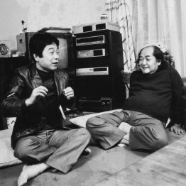 談志（左）と色川武大（写真提供／談志役場）