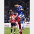 先制ゴールを決めた横浜Mの三井寺眞（Ｃ）共同通信社