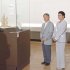 特別展「空海と真言の名宝」を鑑賞される天皇、皇后両陛下（代表撮影）