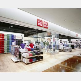 「ユニクロ」などの大手企業にも展開（Ｃ）共同通信社