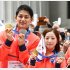 ミラノ・コルティナ冬季五輪金メダリストの三浦璃来（左）木原龍一ペア（Ｃ）日刊ゲンダイ