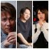 左から木村一八、いしだ壱成、坂口杏里（Ｃ）日刊ゲンダイ