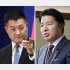 今回の超党派議員団と中国共産党幹部との会談は「正式」なもの（中国共産党の対外交流部門・中央対外連絡部副部長の陸慷陸慷氏＝左、伊佐進一氏）／（Ｃ）共同通信社