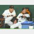 現役当時の阿部前監督と橋上秀樹監督代行（Ｃ）日刊ゲンダイ