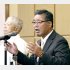 下地幹郎氏は4年前、5万票を集めた（Ｃ）共同通信社