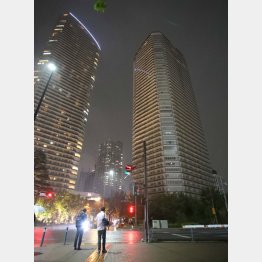 2019年「台風19号」で、川崎市武蔵小杉のタワーマンションが浸水停電（Ｃ）日刊ゲンダイ