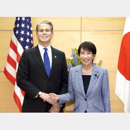 ベッセント米財務長官は激おこ（Ｃ）共同通信社