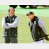 2026年今春のキャプで阿部監督と談笑する松井秀喜氏（Ｃ）日刊ゲンダイ
