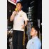 代表戦を戦う2人（玉木雄一郎代表＝左、と橋本幹彦氏）／（Ｃ）日刊ゲンダイ