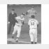 1970年オールスター第1戦、左越え2ランを放ち3塁を回る田渕幸一（阪神）／（Ｃ）共同通信社