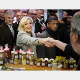 フランス極右政党「国民連合」のマリーヌ・ルペン氏（ＡP＝共同）