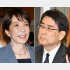 高市首相（左）と井上会長（Ｃ）日刊ゲンダイ