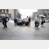 大雨で冠水した名古屋市の道路＝8日（Ｃ）共同通信社