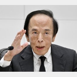 相変わらずの弱腰（日銀の植田和男総裁）／（Ｃ）共同通信社