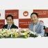 中田カウス・ボタン50周年会見（左がボタンさん）／（Ｃ）日刊ゲンダイ